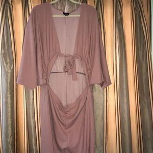 Wide Leg / Front Tie Jumper